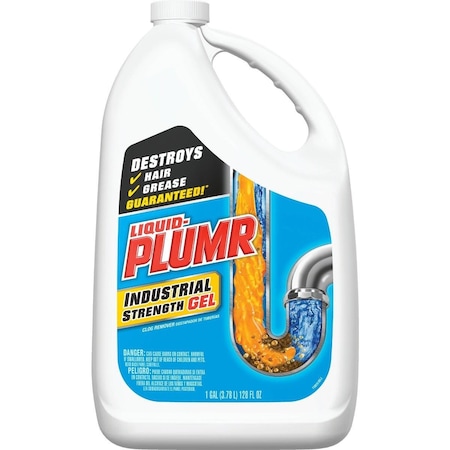 Liquid-Plumr 128 Oz. Pro-Strength Clog Destroyer Drain Cleaner 00252